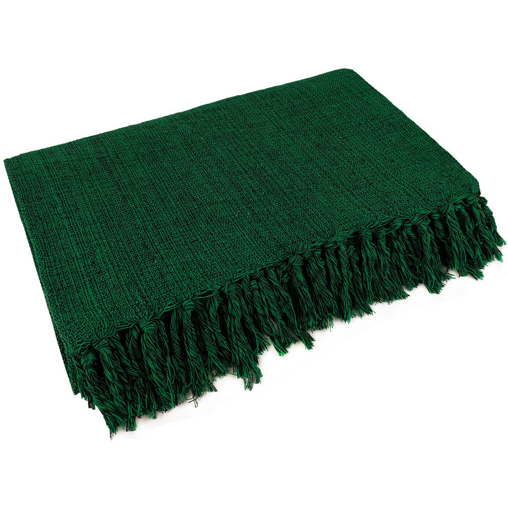Manta De Sofá Gigante 2,40m x 1,80m Várias Cores Cor:Verde-escuro